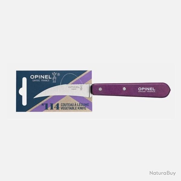 Opinel Couteau � L�gumes N�114 Aubergine