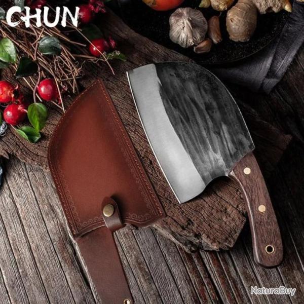 Couteau de cuisine traditionnel forg� � la main -*Type 3*