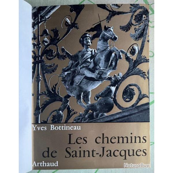 Livre ancien Les Chemins de Saint-Jacques
