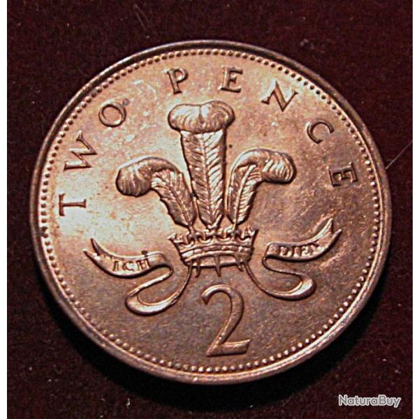 Angleterre piece de two pence 1995 sup Elizabeth II