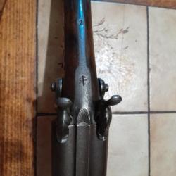 fusil &agrave; broche 16 sign&eacute; lefaucheux (voir photo 2 et 10 )