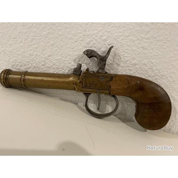 pistolet a coffre a percussion