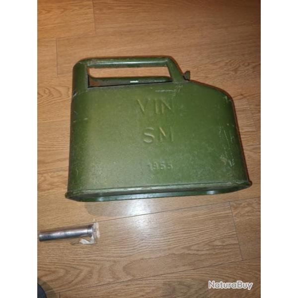 Jerrican arm�e fran�aise 1955