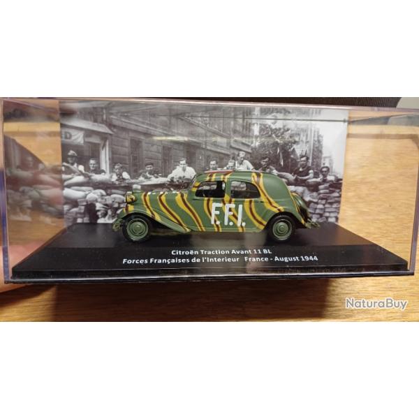 Superbe Citro�n Traction avant 11 BL - WW2 FFI - NEUF dans sa boite d'origine