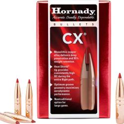 HORNADY OGIVES CX(TM) CALIBRE .30 180gr - 11.7g x50