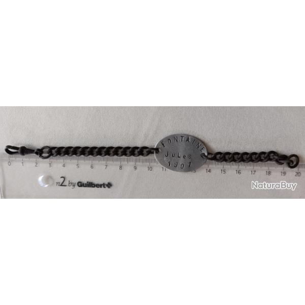 Paque identit� poilu 14 18 WW1