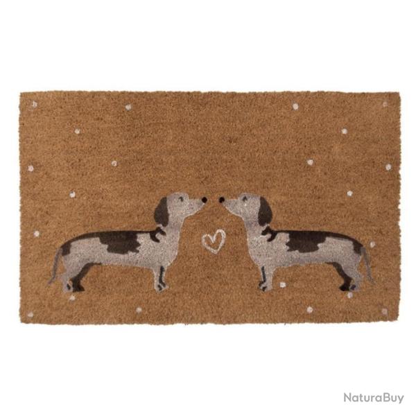 PAILLASSON 2 TECKELS