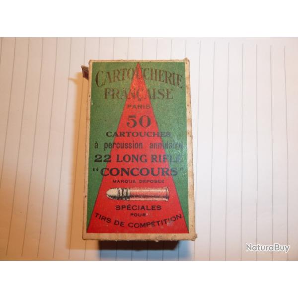 Boite 22 LR Cartoucherie Fran�aise collection