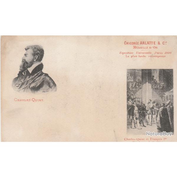 cartes postales anciennes de r�clames pour la Chicor�e Arlatte N�758