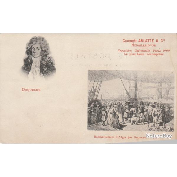 cartes postales anciennes de r�clames pour la Chicor�e Arlatte N�855