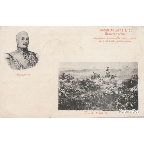 cartes postales anciennes de r�clames pour la Chicor�e Arlatte N�860