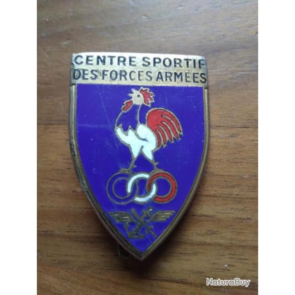 Insigne matricul� du centre sportif des forces armees