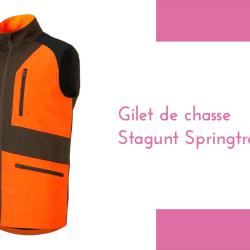 DESTOCK Gilet de chasse SpringTrack 2 Stagunt Blaze taille 2XL