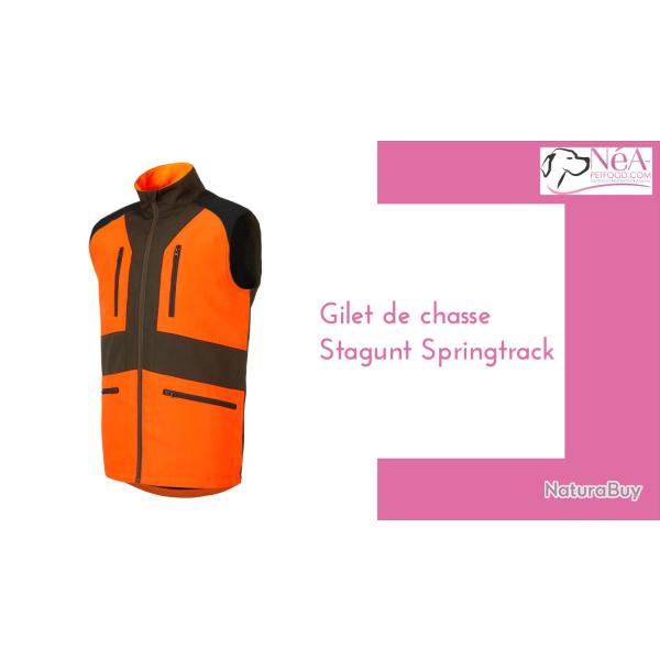 DESTOCK Gilet de chasse SpringTrack 2 Stagunt Blaze taille 2XL