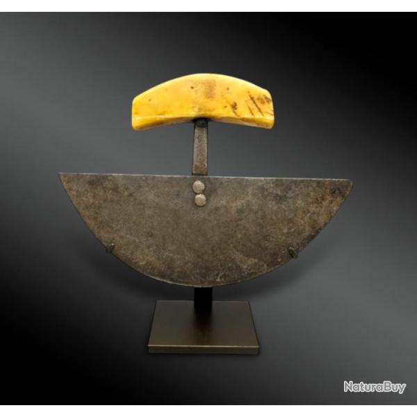 COUTEAU de FEMME Ulu - Culture Nunavut, Canada - XIX�me si�cle