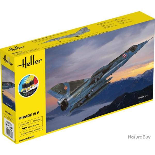 Mirage IV P 1/48 | Heller (0000 1469) - Maquette  monter