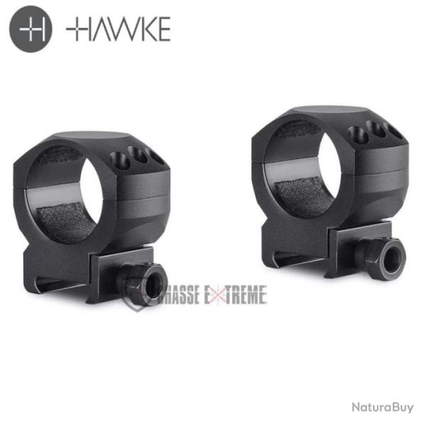Colliers de Montage HAWKE Tactical Weaver 30mm Medium