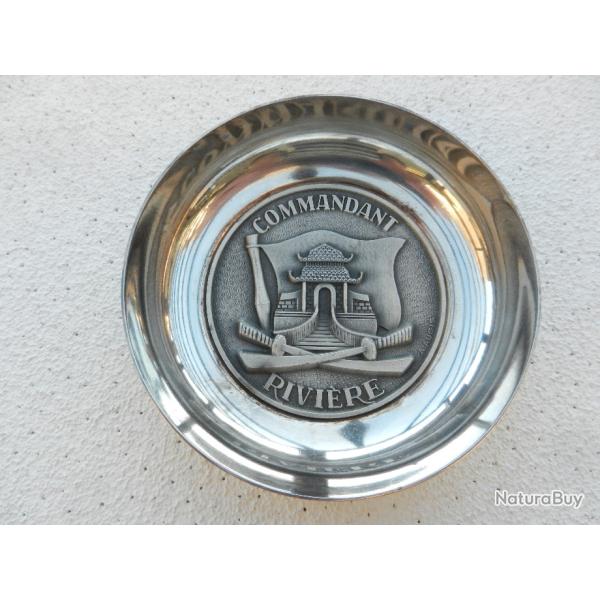 coupelle m�tal argent� classe commandant Rivi�re