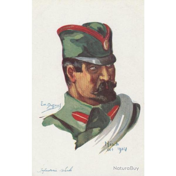 CPA - ILLUSTRATEUR EMILE DUPUIS serbe  1914 - N�017
