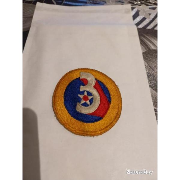 Patch armee us 3rd US ARMY AIR FORCE WW2 ORIGINAL 2