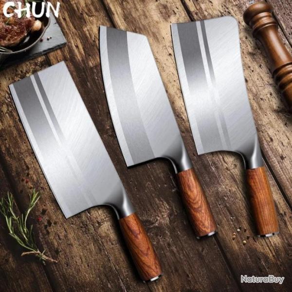 couteaux de cuisine de haute qualit�, acier inoxydable -*3PCS Set-*LIVRAISON GRATUITE !!!