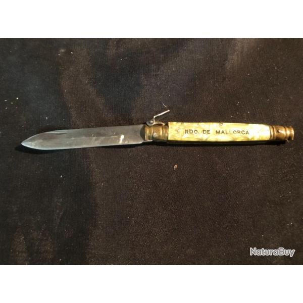 ANCIEN COUTEAU PLIANT ESPAGNOL ALBACETE