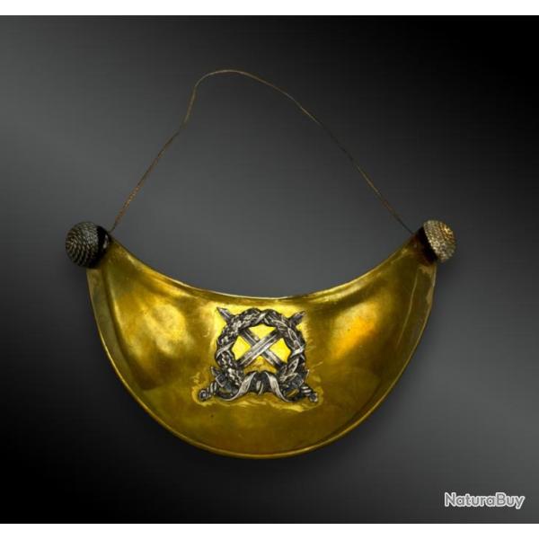 HAUSSE-COL d'OFFICIER d'INFANTERIE Mod�le du 19 mars 1872, Troisi�me R�publique - France