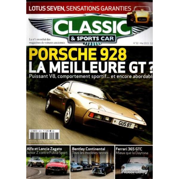 classic & sport car 32 de 2015 bentley continental, porsche 928, ferrari 365 gtc, alfa rom�o junior