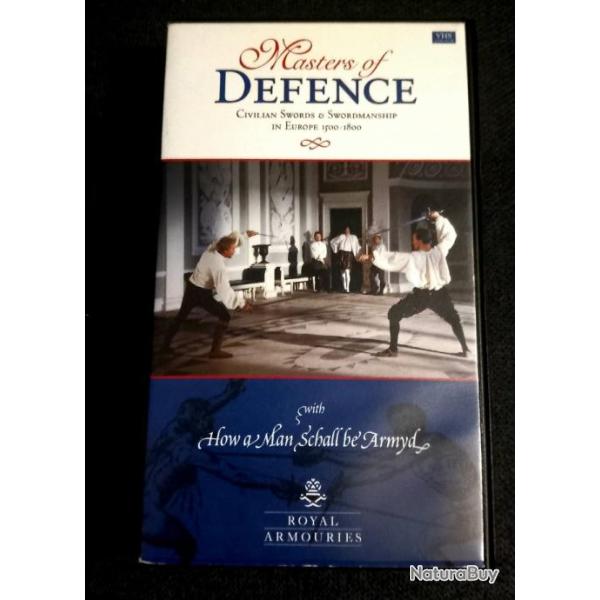 VHS - Masters of d�fence - civilian swords swordmanship 1500 to 1800