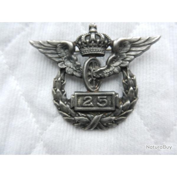 insigne Allemand 25 ans des chemins de fer prussiens