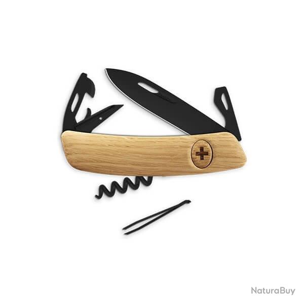 SZD03ABCHE Couteau suisse Swiza D03 All Black Ch�ne
