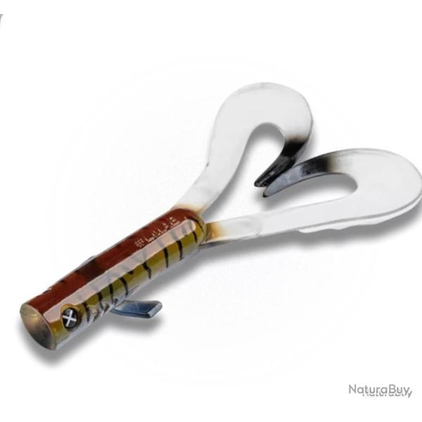 Leurre souple LMAB drunk striped phantom 15cm