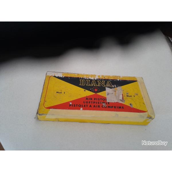 pistolet a plomb  diana  n05  avec la boite origine