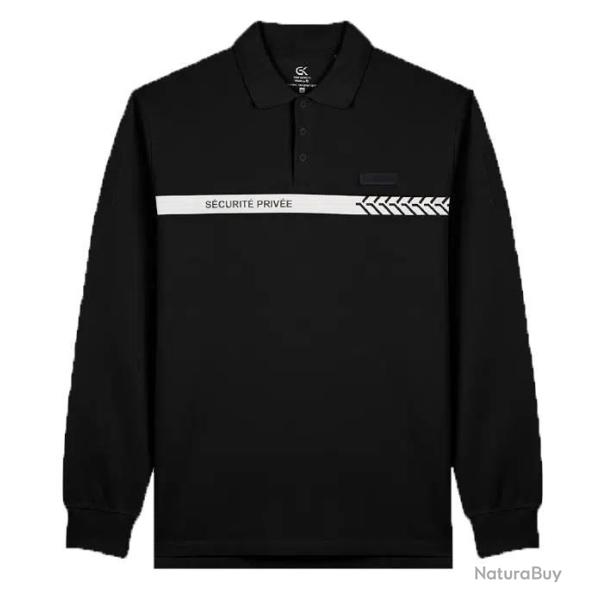 Polo Manches Longues S�curit� Priv�e GK SAFETEK�