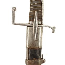 SABRE DES HUSSARDS AILÉS HUNGARO POLONAIS XVIIè AU SERVICE DU ROI LOUIS XIV VERS 1680 / 1700 - FRANC