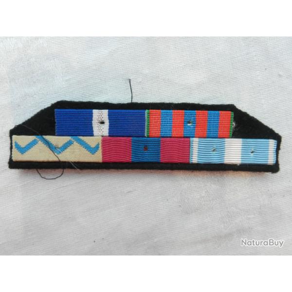 barrette de rappel de 5 d�corations militaires 3