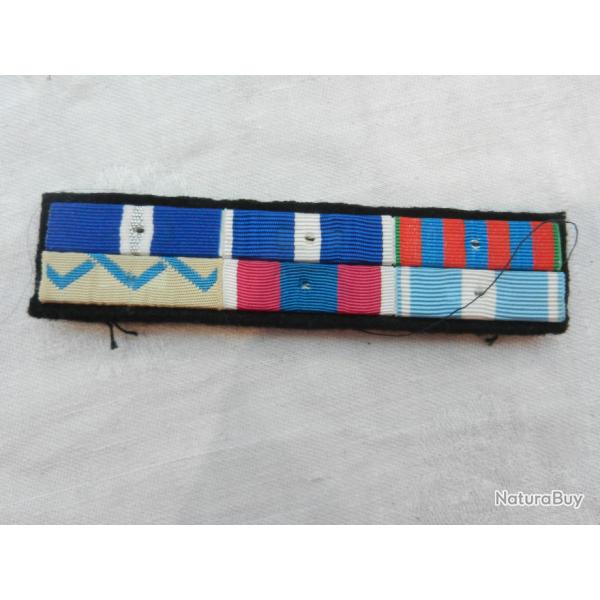 barrette de rappel de 6 d�corations militaires 4