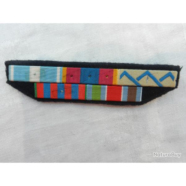 barrette de rappel de 5 d�corations militaires 6