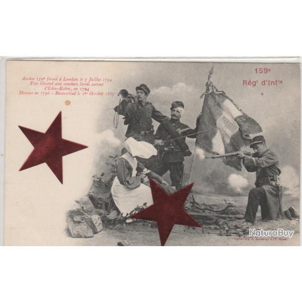 CPA -  159e Regiment d'Infantrie BERGERET- N�528