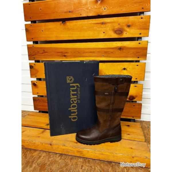Bottes imperm�ables cuir DUBARRY Wexford Walnut taille 44 DESTOCK