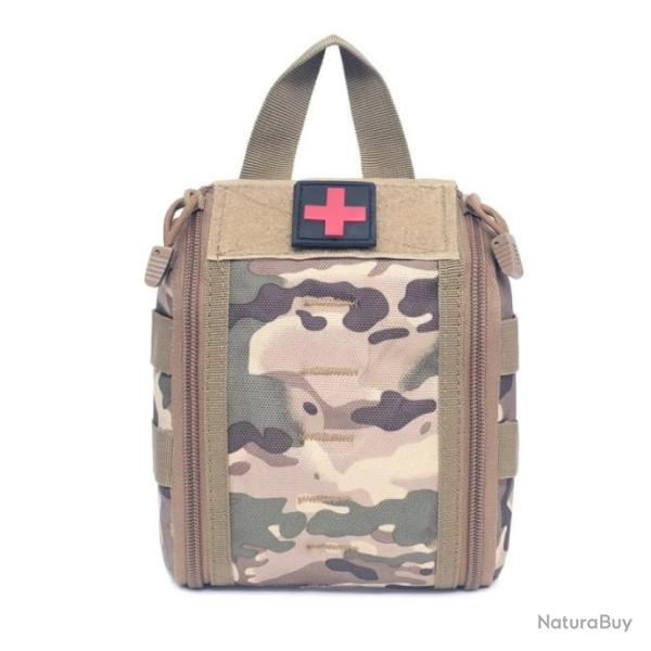 Dulpowder-Trousse de premiers soins, sac m�dical EDC -*CAMOUFLAGE -*