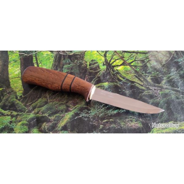 Couteau Mora companion heavy duty custom + �tui en cuir PIECE UNIQUE ET ARTISANALE !