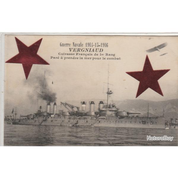 CPA -MILITARIA - CARTE POSTALE GUERRE NAVALE 1911-15-1916 VERGNIAUD - N� 153