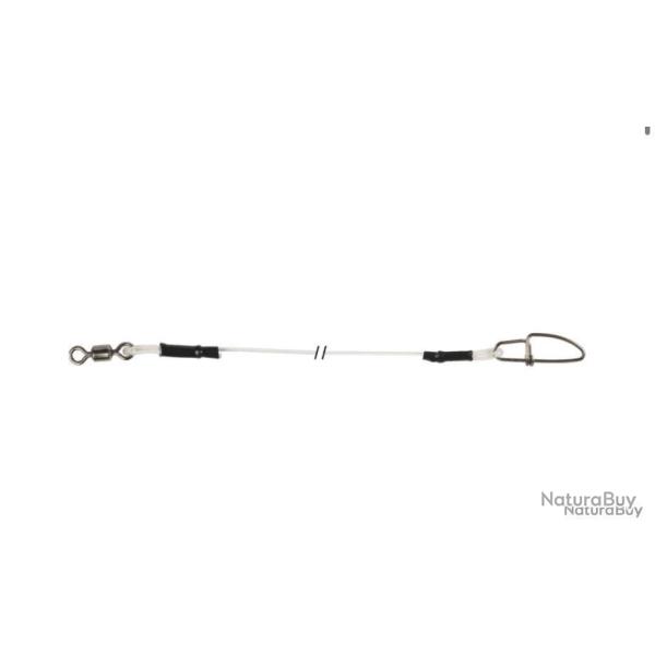 Bas de ligne VMC fluorocarbone 60cm 0,35mm X2