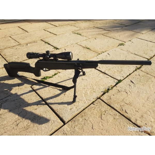 Pack Tactical carabine Stoeger  X20 Atac S2 Suppresor 20j Cal5.5 lunette+Pieds r�tractable