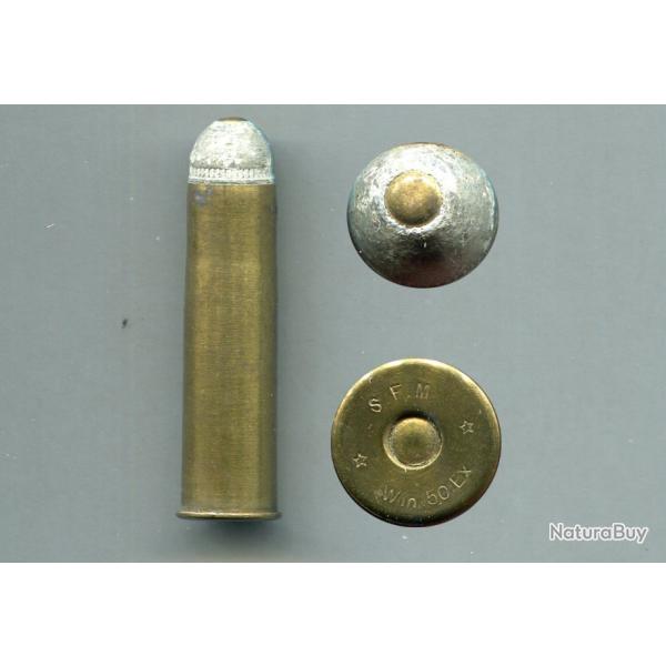 .50-95 Winchester Express - RARE cartouche de d�monstration - marquage : SFM * WIN 50 EX * - 1 trou