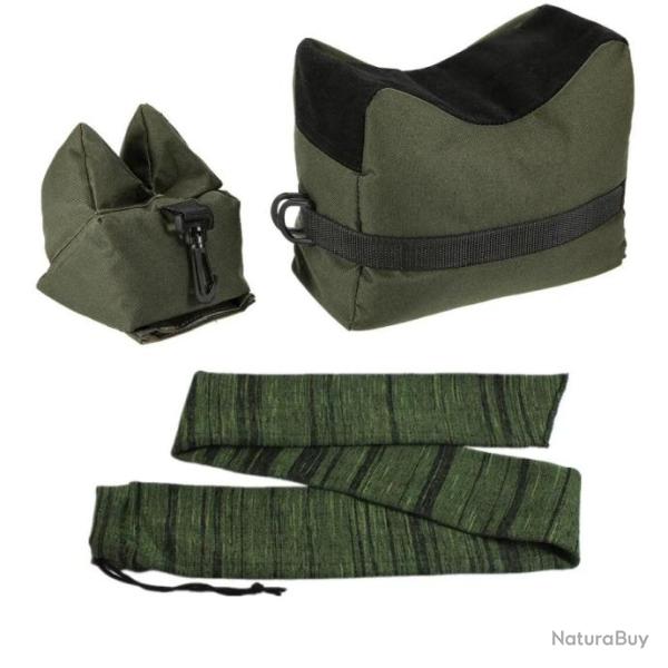 Sac de fusil de tir de sniper avant arri�re -*army green and sock*