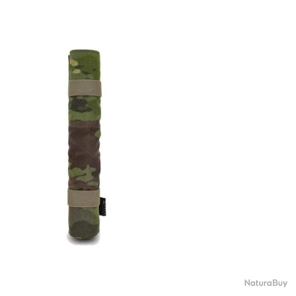 DulC4-Poudres � charge unique, kit d'outils � longue bande, sac MOLLE -*CAMOUFLAGE-VERT*