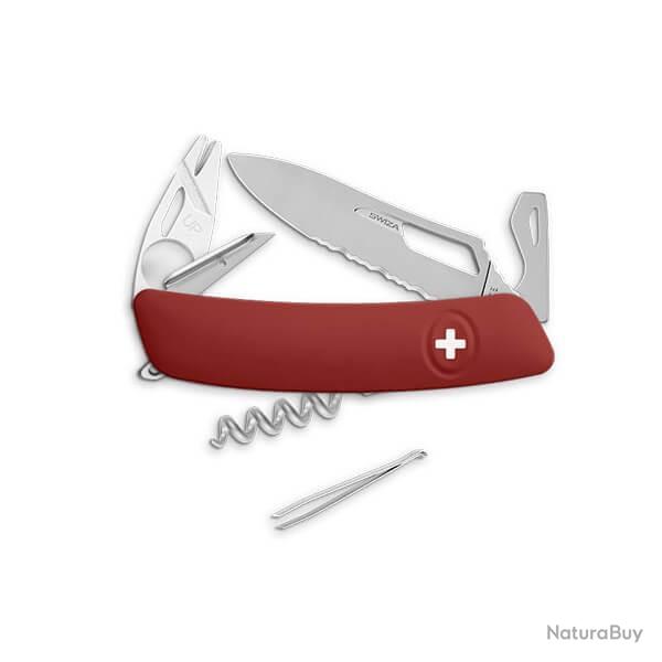 Couteau suisse Swiza  Allmatt 10 pi�ces SH03TTROM rouge