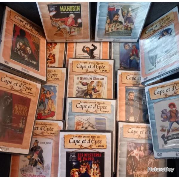 Editions Atlas - Les plus grands films de Cape et d'�p�e en DVD - 16 dvd